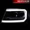 Spec-D Tuning 2004-2008 FORD F150 PROJECTOR HEADLIGHTS WITH LED BAR, PK  2 2LHP-F15004-G2-TM - alternate 4